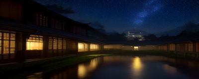 手机屏幕显示钓鱼短信警告，背景为模糊的城市夜景，营造网络诈骗氛围